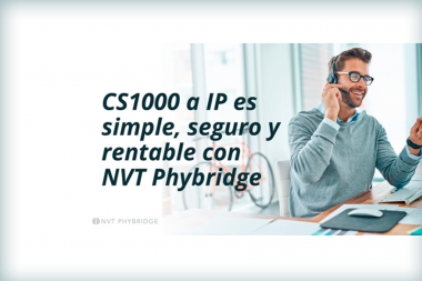 Una forma sencilla de actualizar de Avaya CS1K a 100% IP...