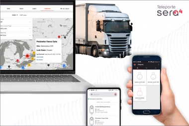 ¿Cómo el control de acceso sin llave de Sera4 puede asegurar el contenido de los contenedores de transporte?